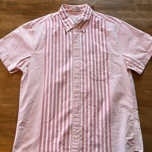 J. Crew short sleeve button down classic fit worn once medium